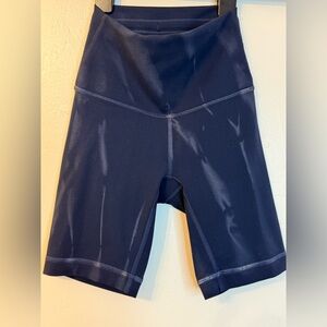 Lululemon Athletica Dark Blue Bike Shorts